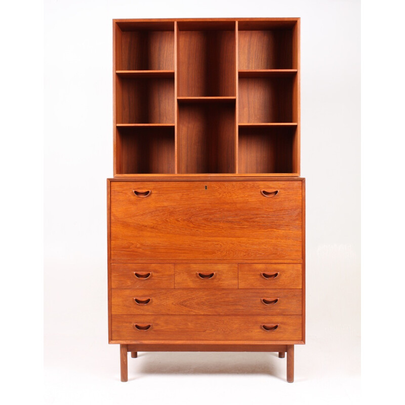 Teak Secretary by Peter Hvidt & Orla Mølgaard-Nielsen for Søborg - 1950