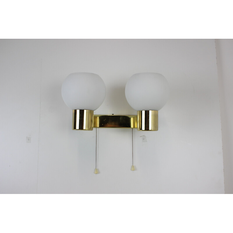 Vintage wall lamp by Kamenicky Senov, Czechoslovakia 1970s