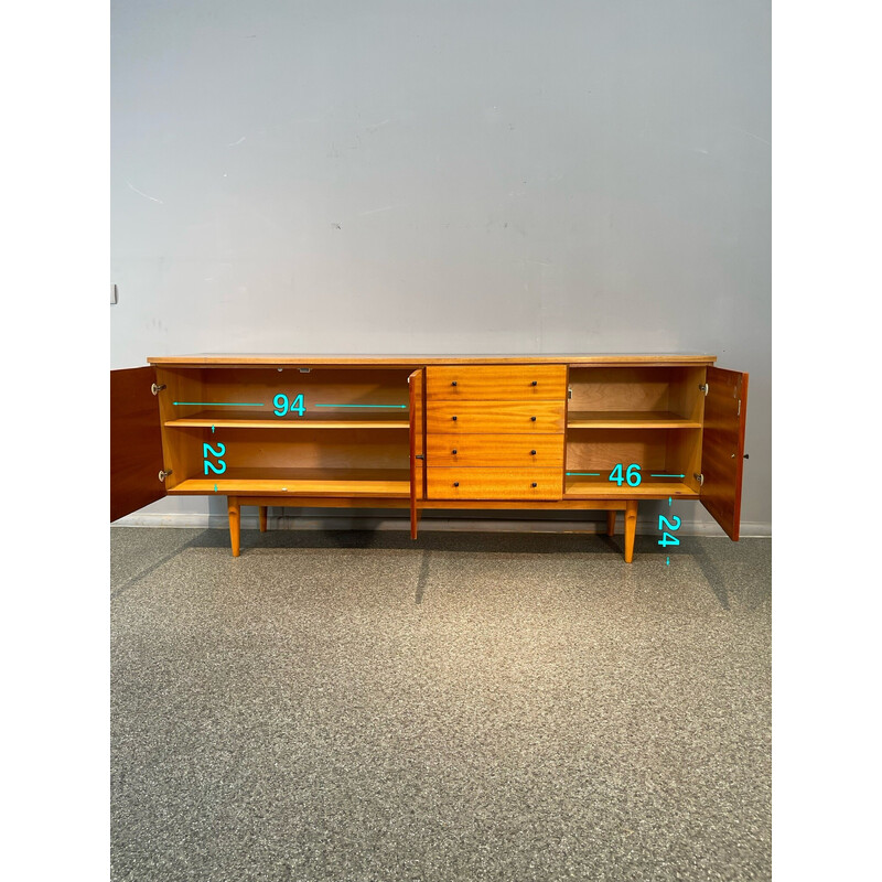 Vintage wood sideboard, 1960