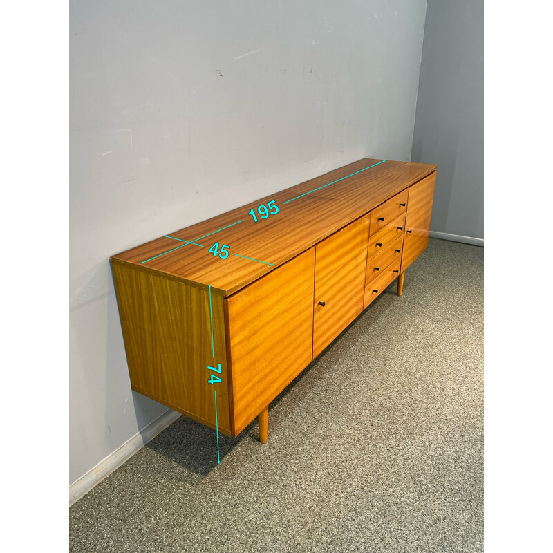 Credenza in legno vintage, 1960