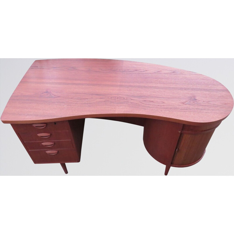 Desk "model 54" in teak, Kai KRISTIANSEN - 1950s