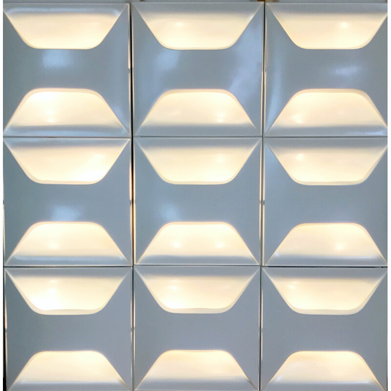 Set of 13 wall lights by Dieter Witte & Rolf Krüger for Staff - 1970s
