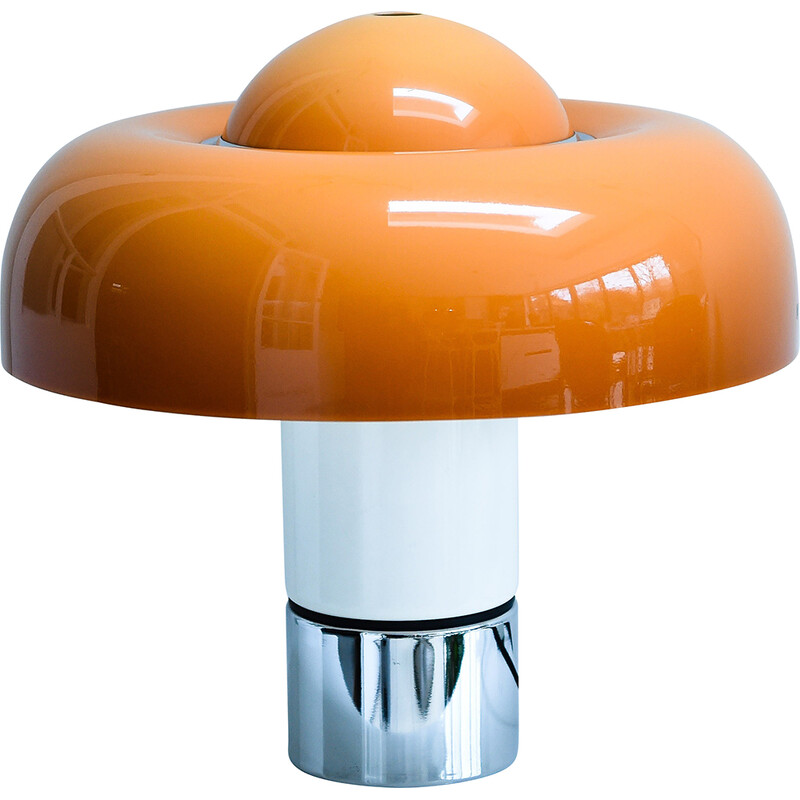 Vintage Guzzini Brumbry table lamp by Luigi Masoni, Italy 1969-1972