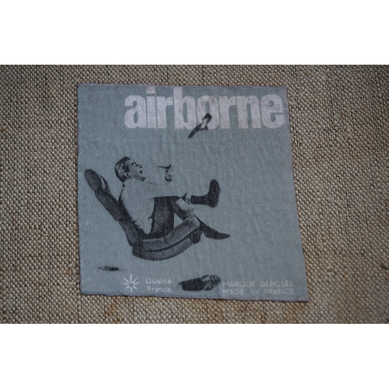 Fauteuil lounge par Michel Cadestin pour Airborne - 1960