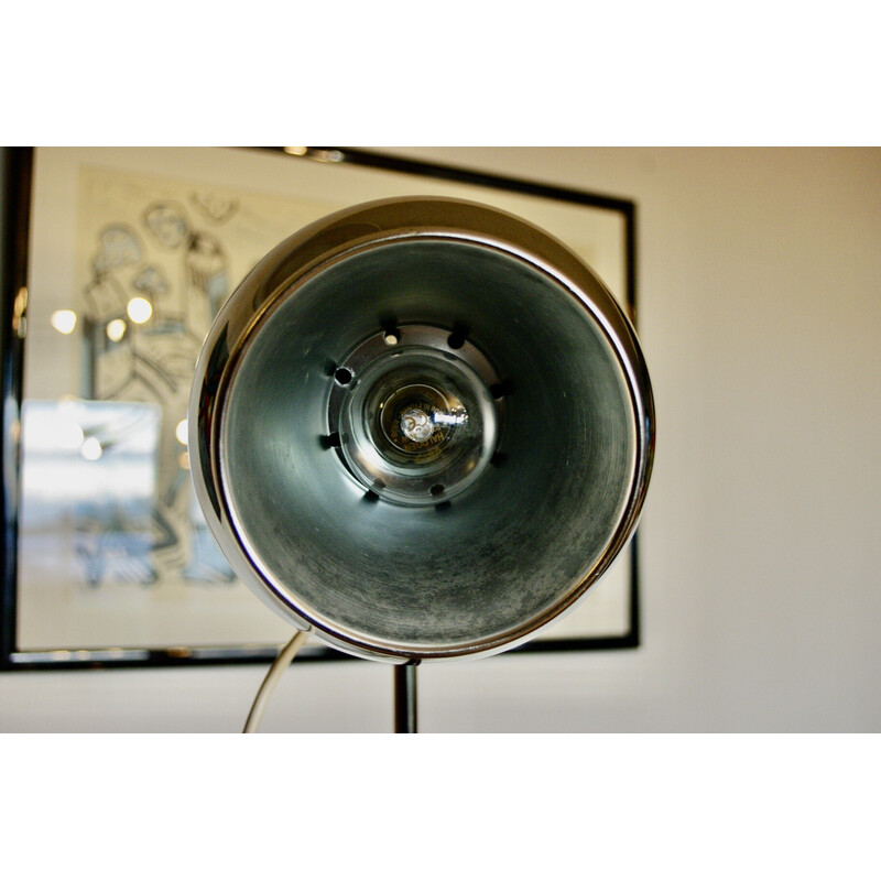 Vintage Eye Ball bureaulamp van Temde, 1970