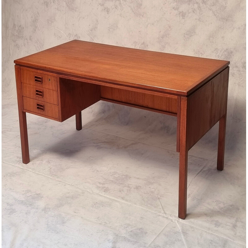 Scandinavian vintage teak desk, 1960