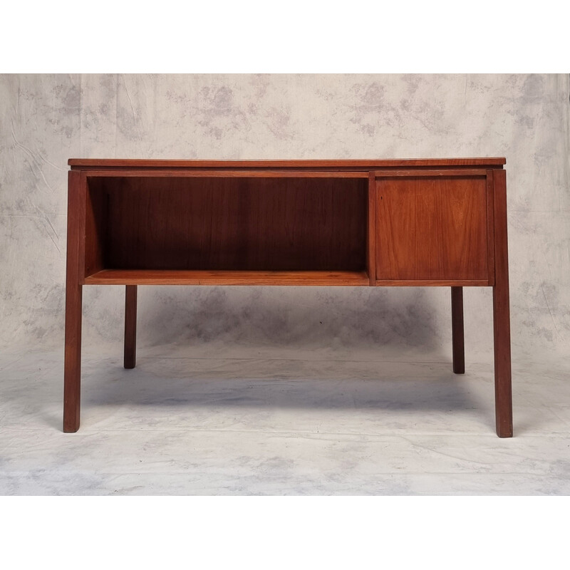 Scandinavian vintage teak desk, 1960