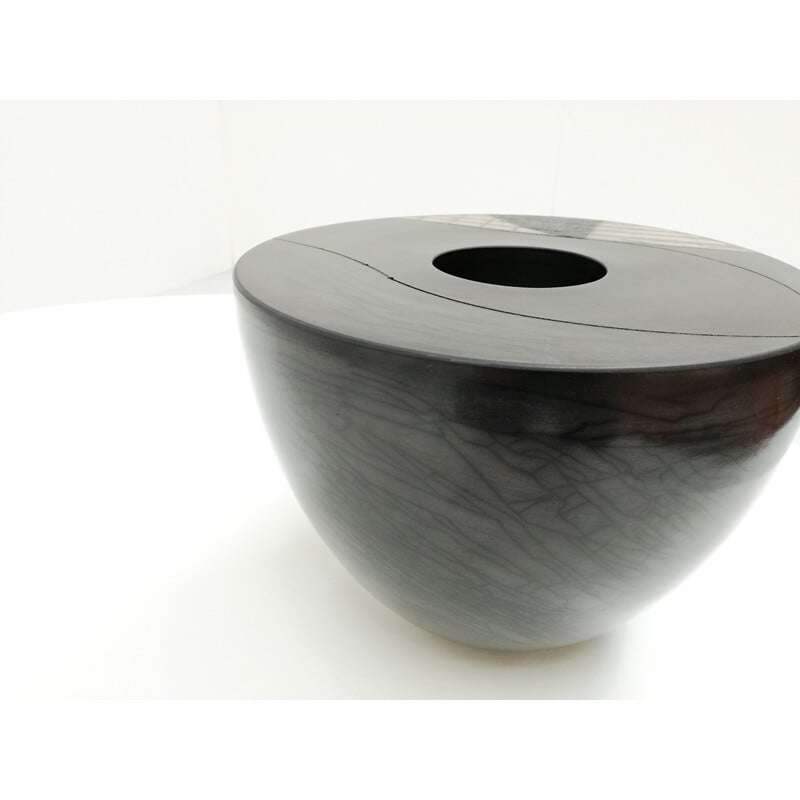 Pot en céramique de Jacques Dessauvage dit Tjok - 2000