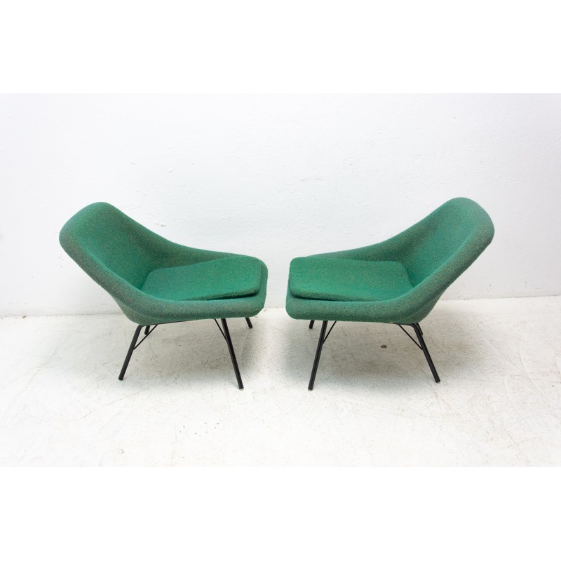 Pair of mid-century armchairs by Magda Sépová for Ton, 1960s