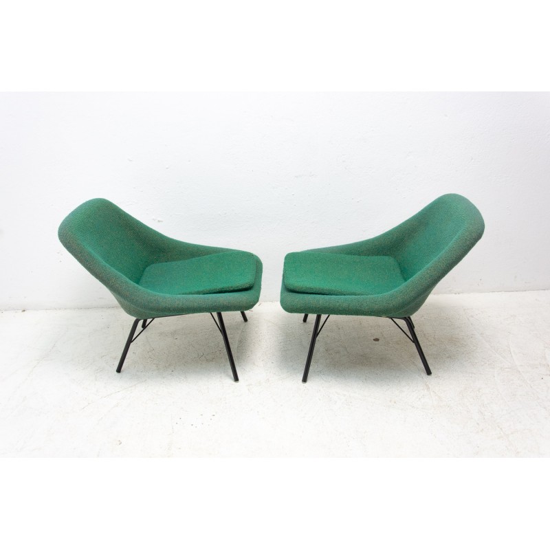 Paire de fauteuils vintage par Magda Sépová pour Ton, 1960