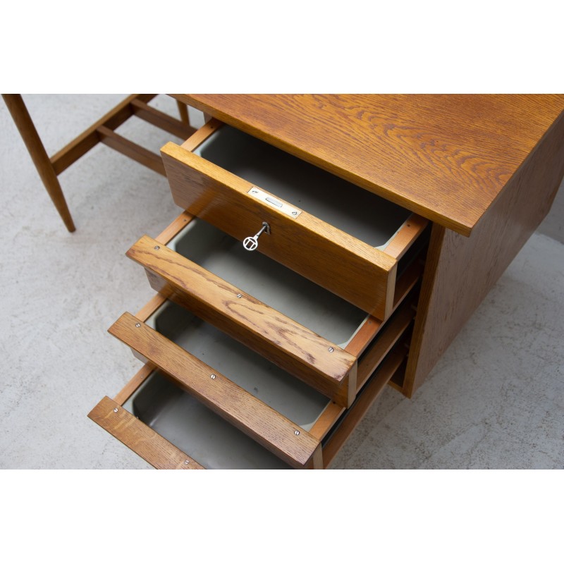 Mid century ladies writing desk, Czechoslovakia 1960s