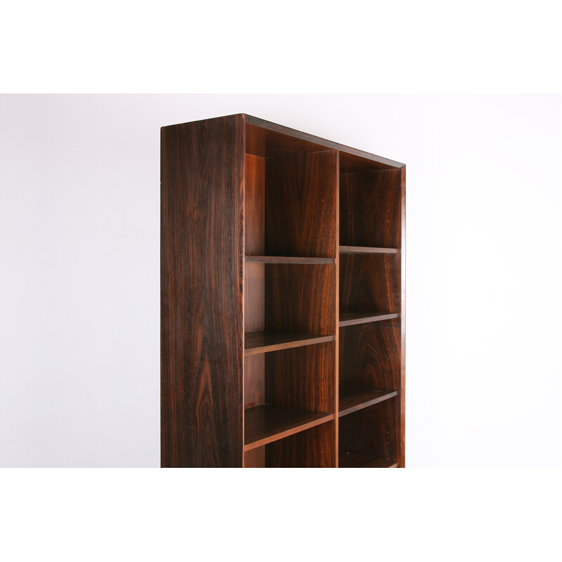 Estante de livros Vintage Danish rosewood de Erik Brouer para Brouer's Mobelfabrik, 1960