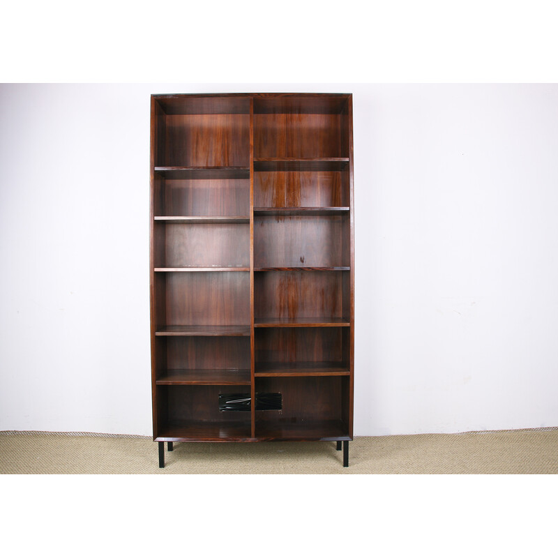 Estante de livros Vintage Danish rosewood de Erik Brouer para Brouer's Mobelfabrik, 1960