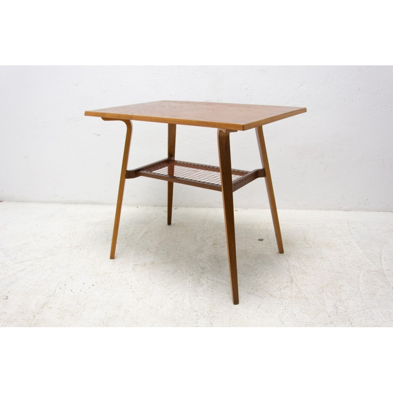 Table d'appoint vintage par Dřevopodnik Holešov, Tchécoslovaquie 1960