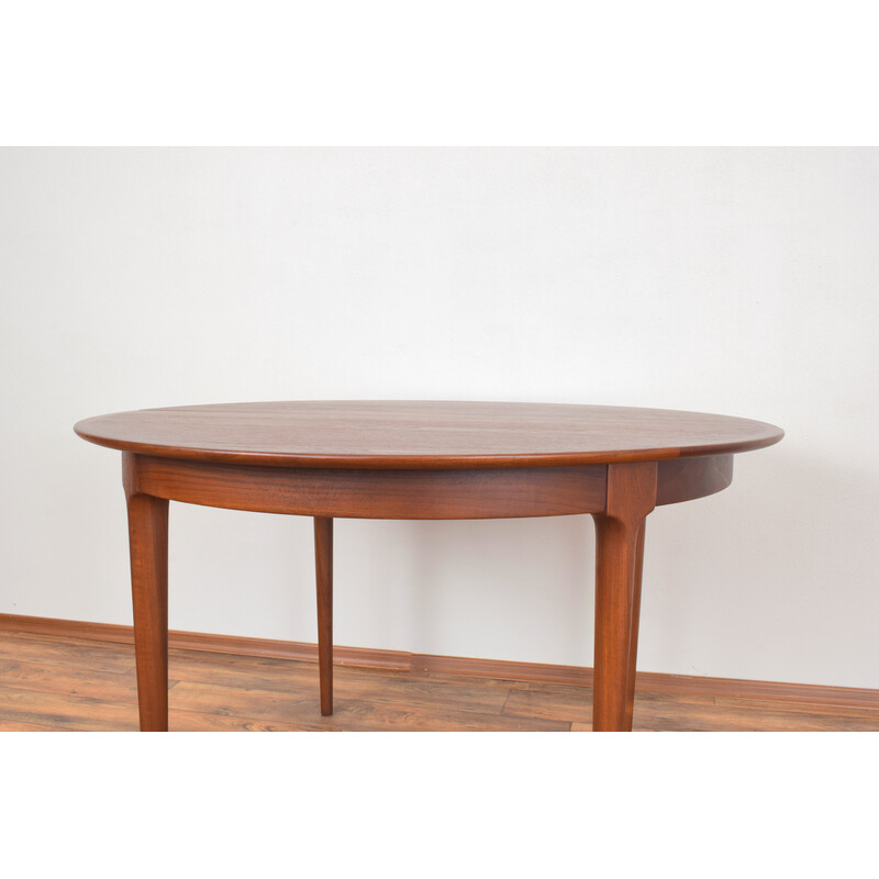 Mid-century Danish teak dining table, 1960s