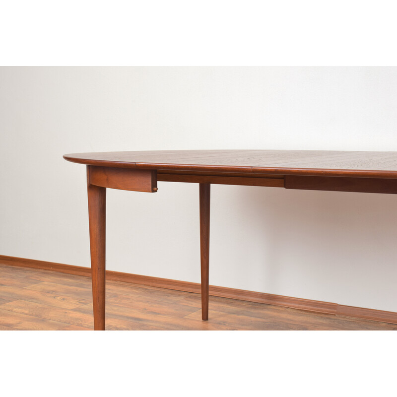 Mid-century Danish teak dining table, 1960s