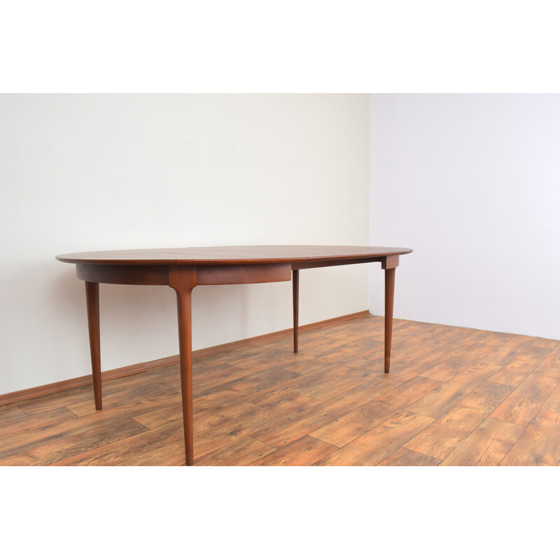 Mid-century Danish teak dining table, 1960s