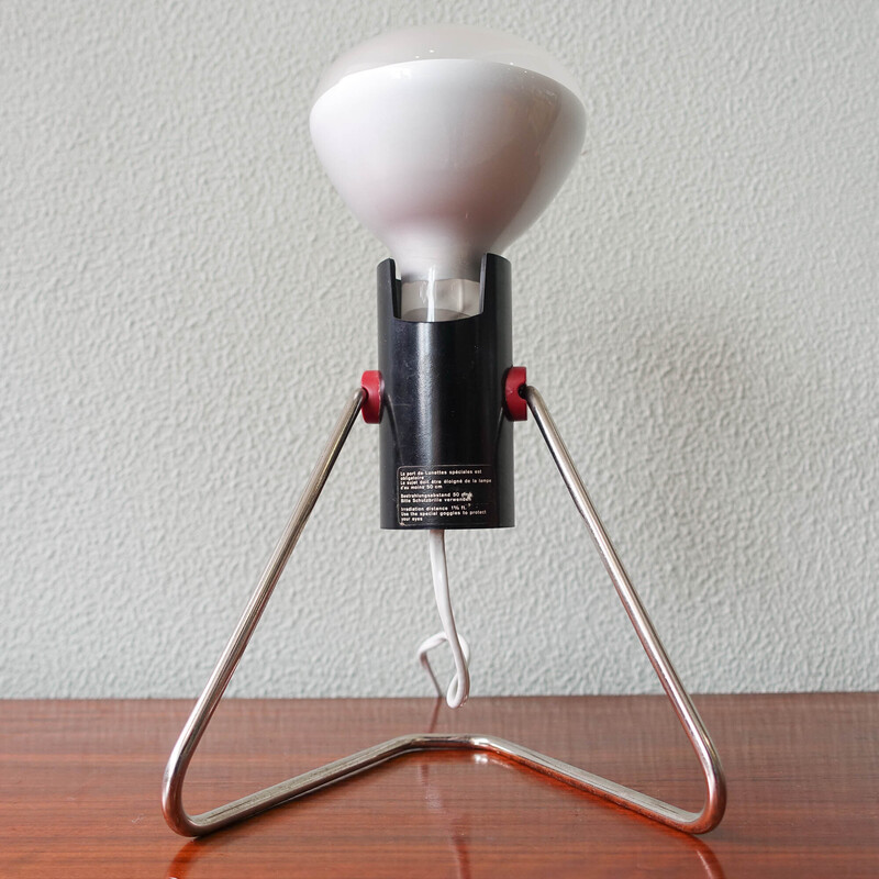 Lámpara solar vintage Philips Hp 3202, años 70