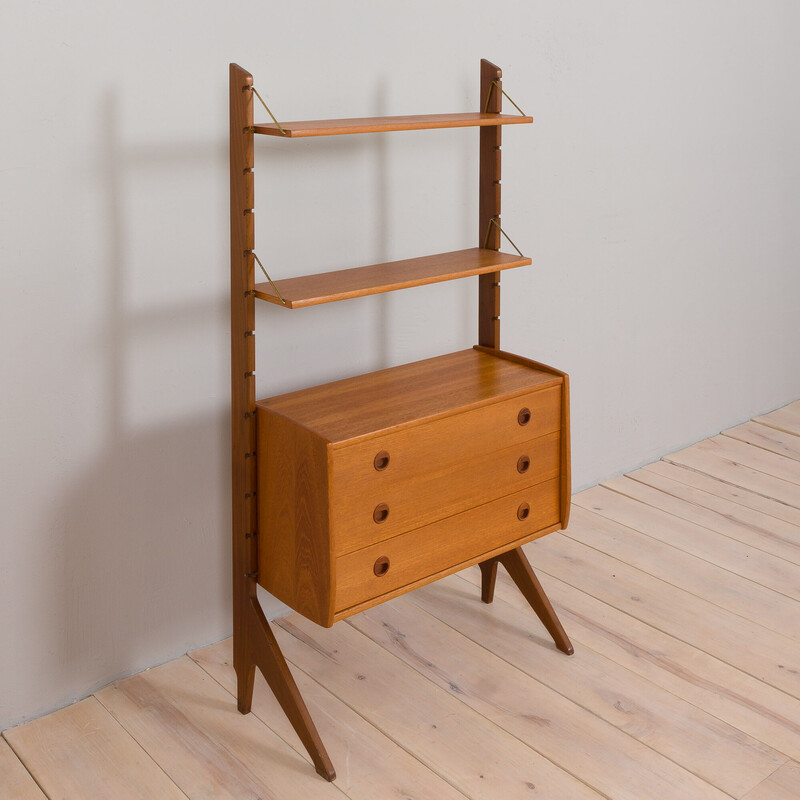 Mueble alto Ergo vintage escandinavo con cajonera, Noruega Años 60