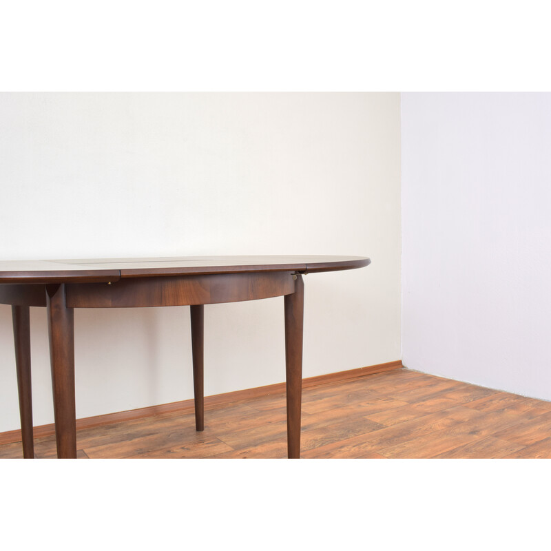 Table danoise vintage en noyer, 1960