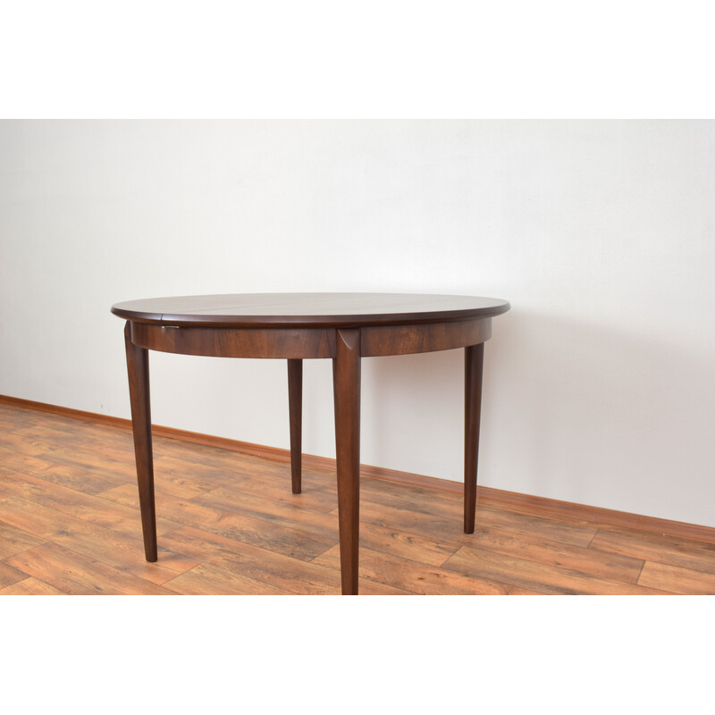 Table danoise vintage en noyer, 1960