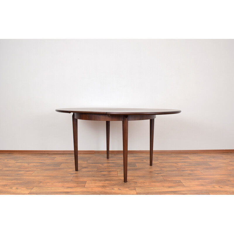 Table danoise vintage en noyer, 1960