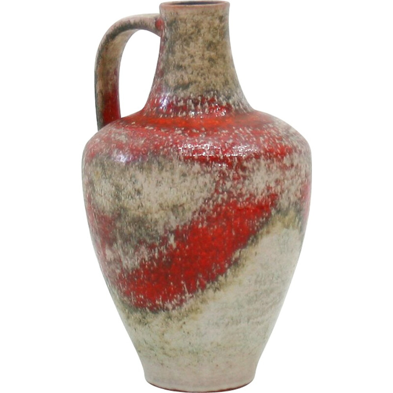 Vase à poser Majolika Karlsruhe - 1960