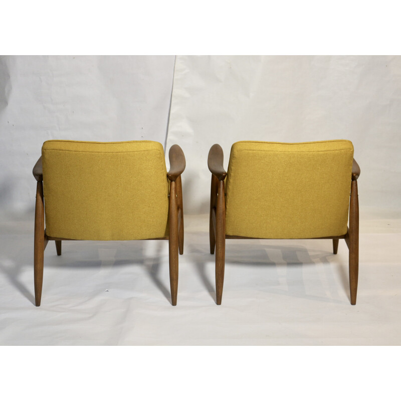 Paar Vintage-Sessel Gfm-87 von Juliusz Kedziorek, 1960