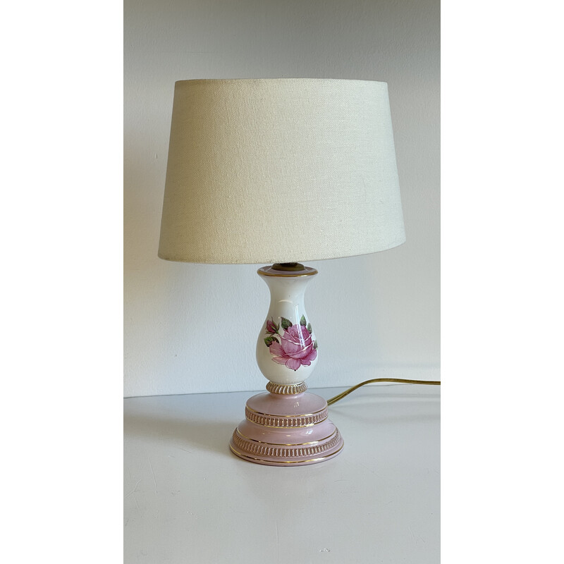 Vintage keramische lamp, Italië 1960