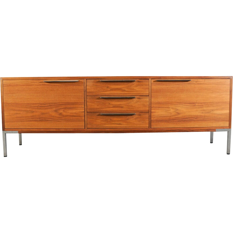Sideboard in teak and metal by Søren Nissen & Ebbe Gehl for Naver Collection - 1970s