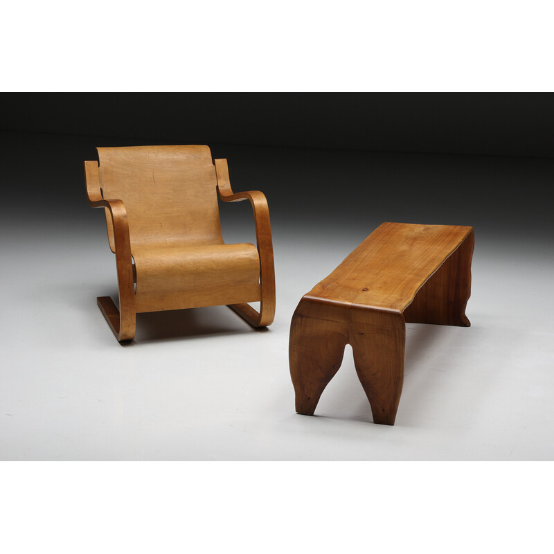 Freischwinger-Sessel Nr. 31 von Alvar Aalto, 1930er Jahre