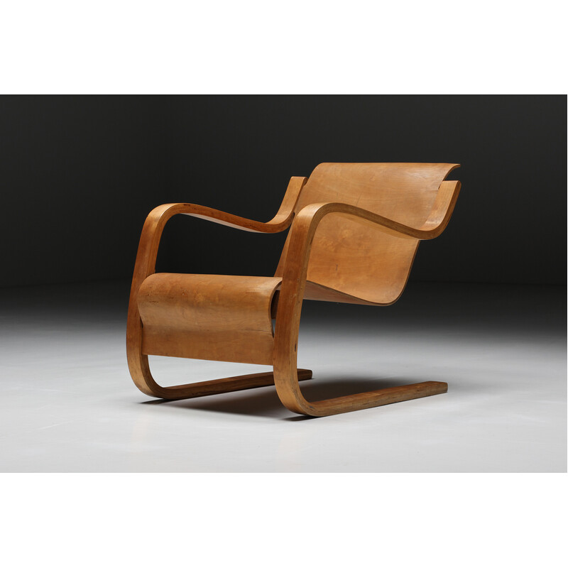 Freischwinger-Sessel Nr. 31 von Alvar Aalto, 1930er Jahre