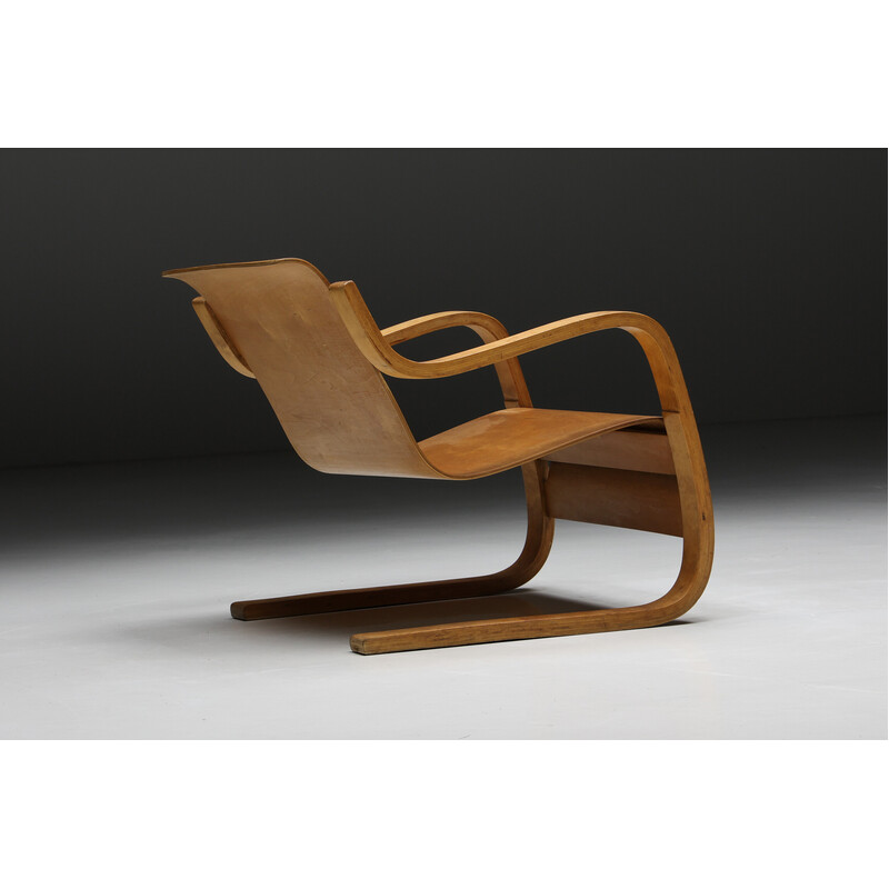 Freischwinger-Sessel Nr. 31 von Alvar Aalto, 1930er Jahre