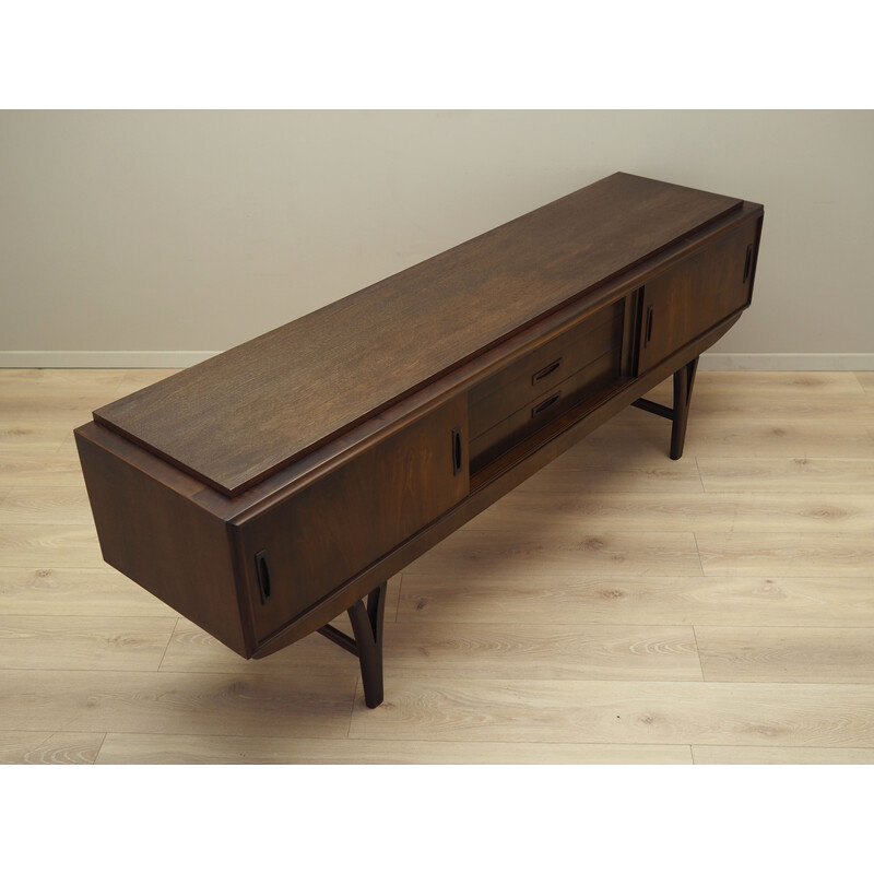 Vintage walnut sideboard, Denmark 1960s