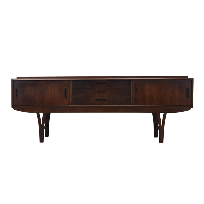 Vintage walnut sideboard, Denmark 1960s