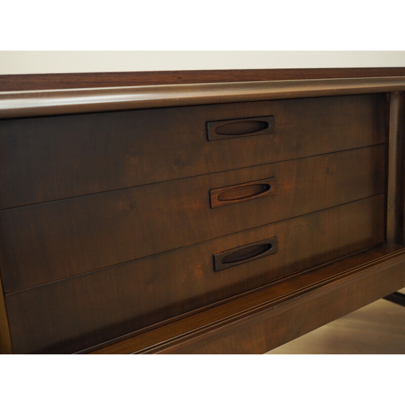 Vintage walnut sideboard, Denmark 1960s