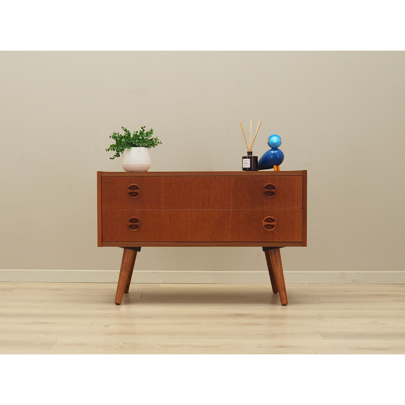 Vintage teak chest of drawers, Denmark 1970s