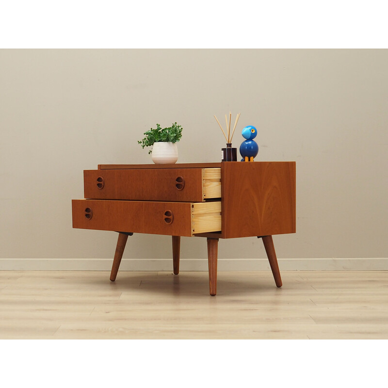 Vintage teak chest of drawers, Denmark 1970s