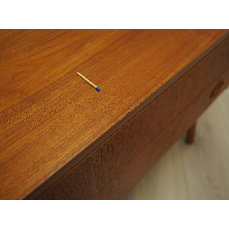 Vintage teak chest of drawers, Denmark 1970s