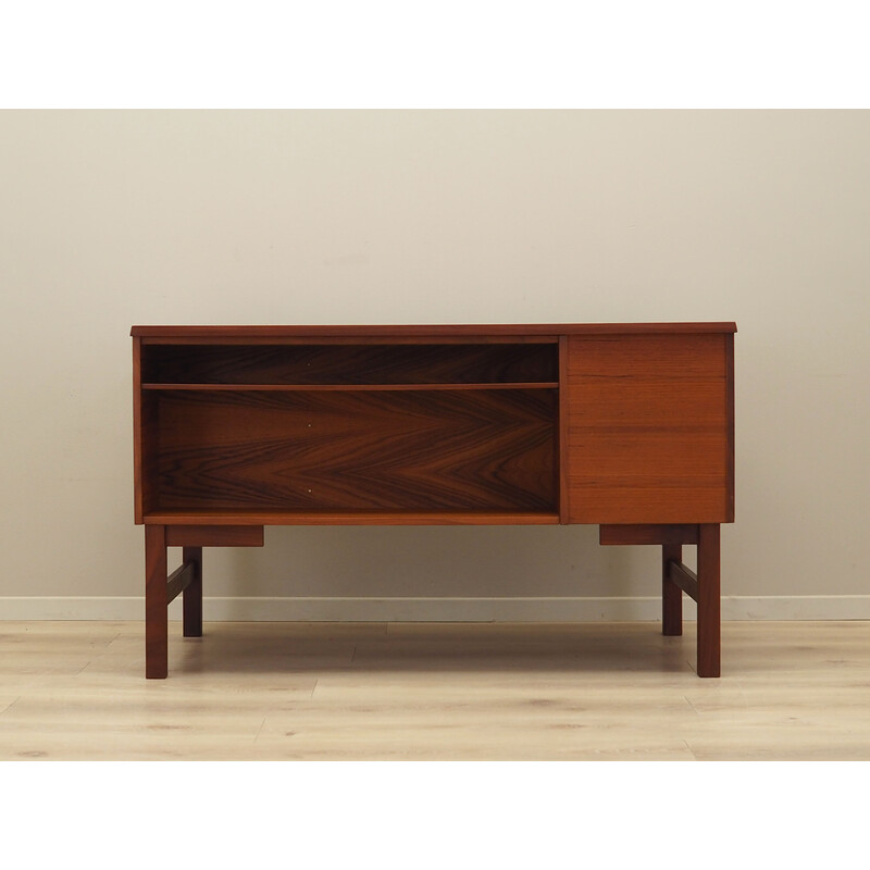 Vintage teak desk, Denmark 1970s