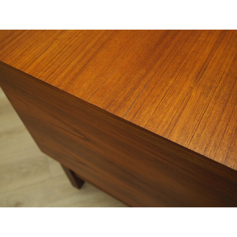 Vintage teakhouten bureau, Denemarken 1970