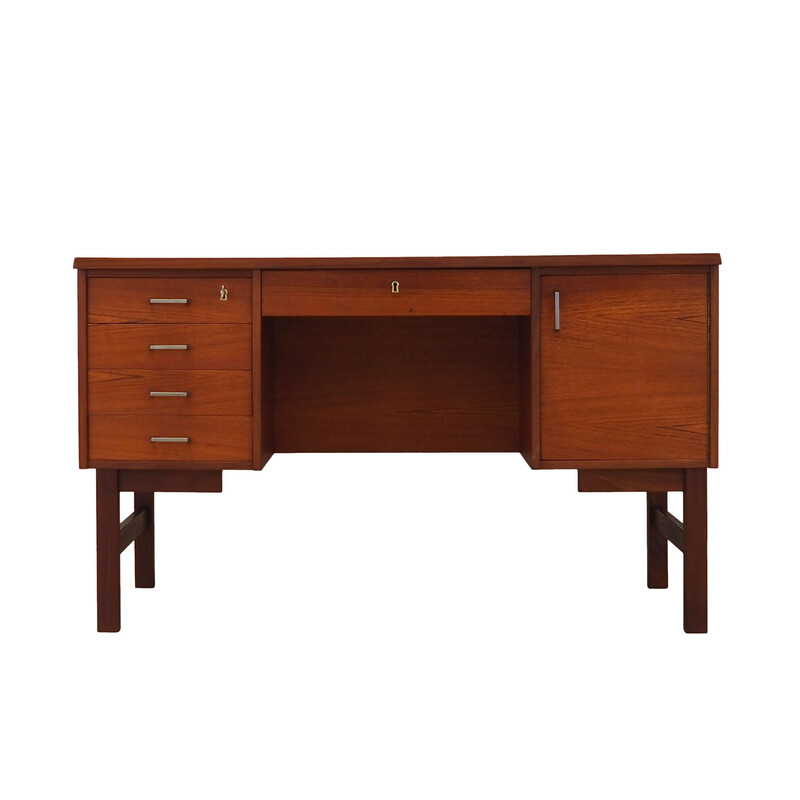 Vintage teak desk, Denmark 1970s