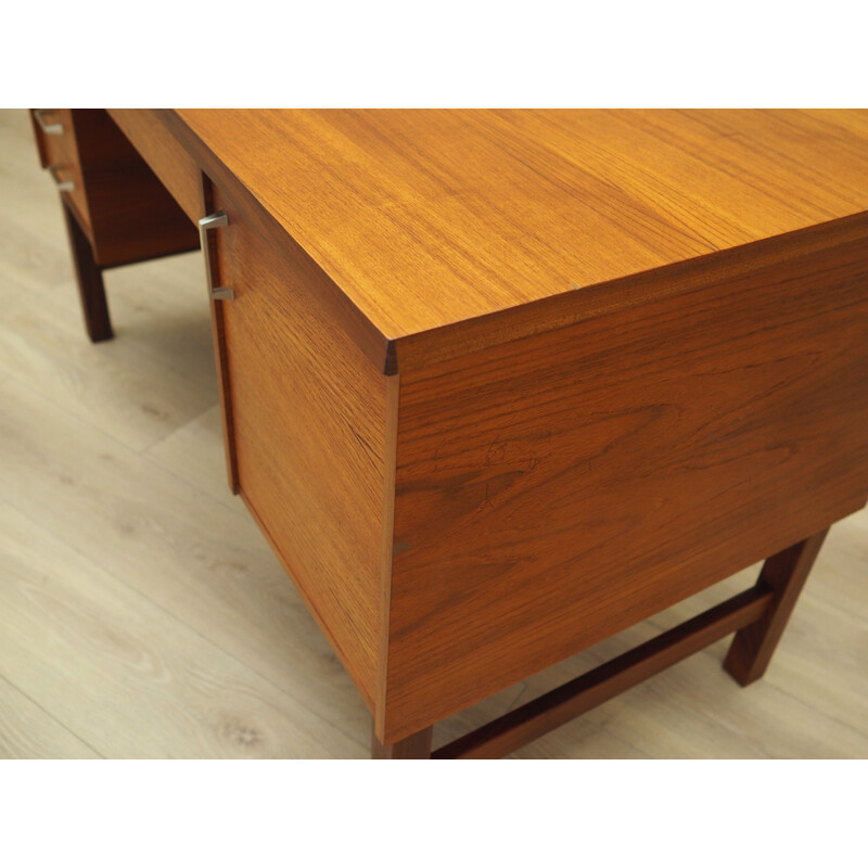 Vintage teak desk, Denmark 1970s