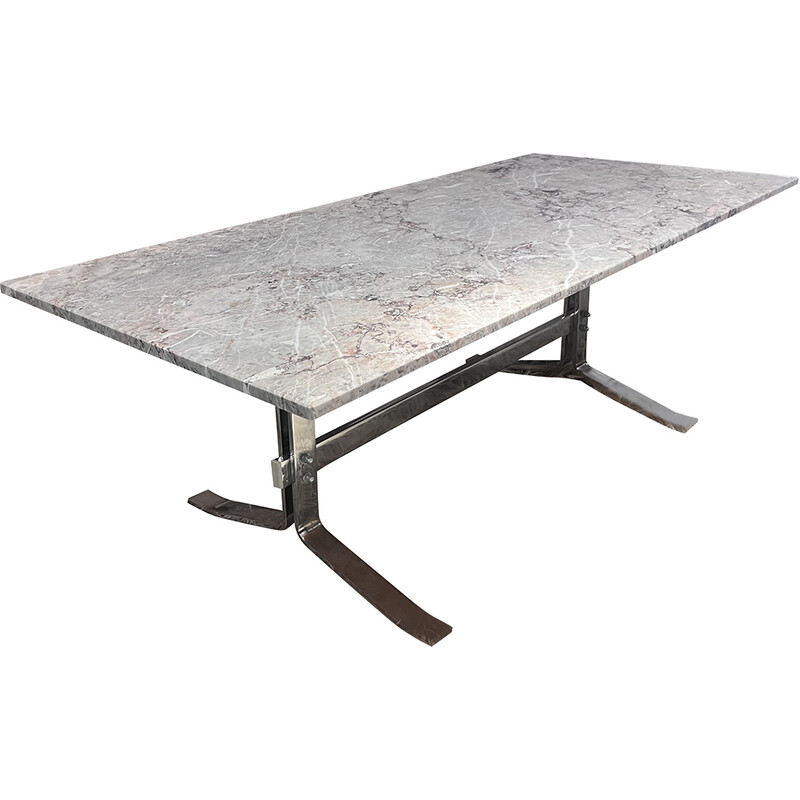 table basse vintage en - marbre