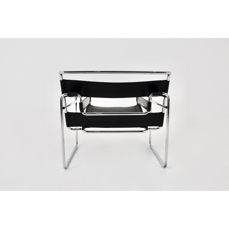 Vintage Wassily armchair by Marcel Breuer for Gavina, 1970