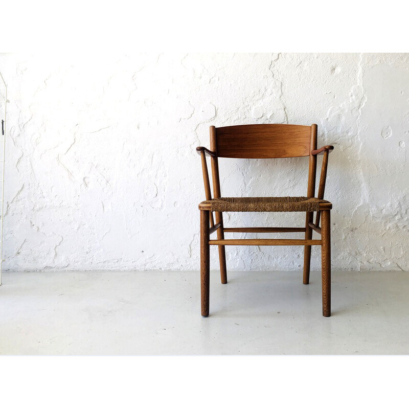 Vintage Danish armchair by Borge Mogensen, 1960