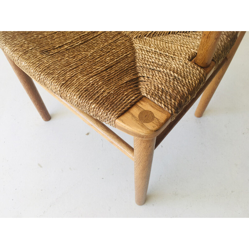 Fauteuil vintage danois de Borge Mogensen, 1960