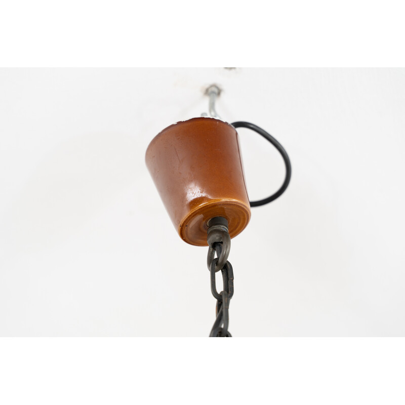 Vintage ceramic pendant lamp