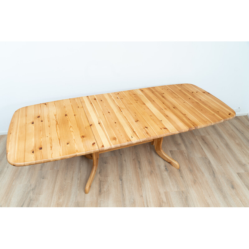 Vintage dining table by Rainer Daumiller for Hirtshals Savværk