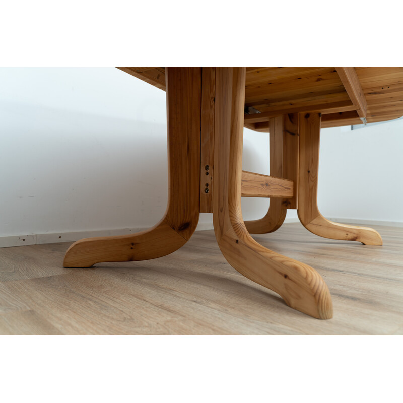 Vintage dining table by Rainer Daumiller for Hirtshals Savværk